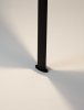 Minimalistyczny słupek ogrodowy uniwersalny LED aluminiowy kolor antracyt prostokąt IP65 LUNQUERA LE75102 Luces Exclusivas